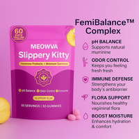 Meowva Feminine Probiotic + Moisture Gummies