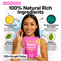 Meowva Feminine Probiotic + Moisture Gummies